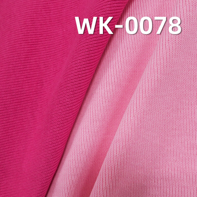 100% Combed Cotton Knit Fabric 310g/m² | 32S Double Yarn 1x1 Rib | T-Shirts, Polo Shirts Fabric