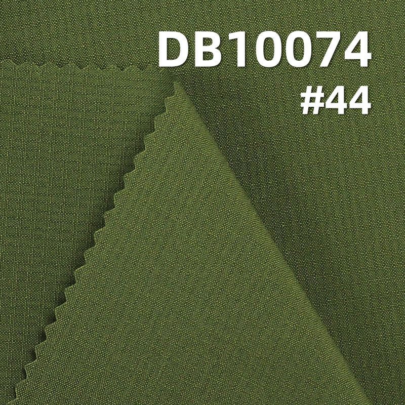 T400 Stretch Dyed Fabric | 130g/m² Double-Line Grid Cool Silk Cotton | Polyester Grid Fabric | Water-Resistant and Anti-Static | Fabric for Outdoor Jackets, Windbreakers, Coats