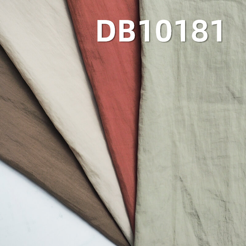 34g/m² Water-Repellent Nylon | Soft Crinkle Fabric | Sun Protection Outerwear, Down Coats, Padded Jackets