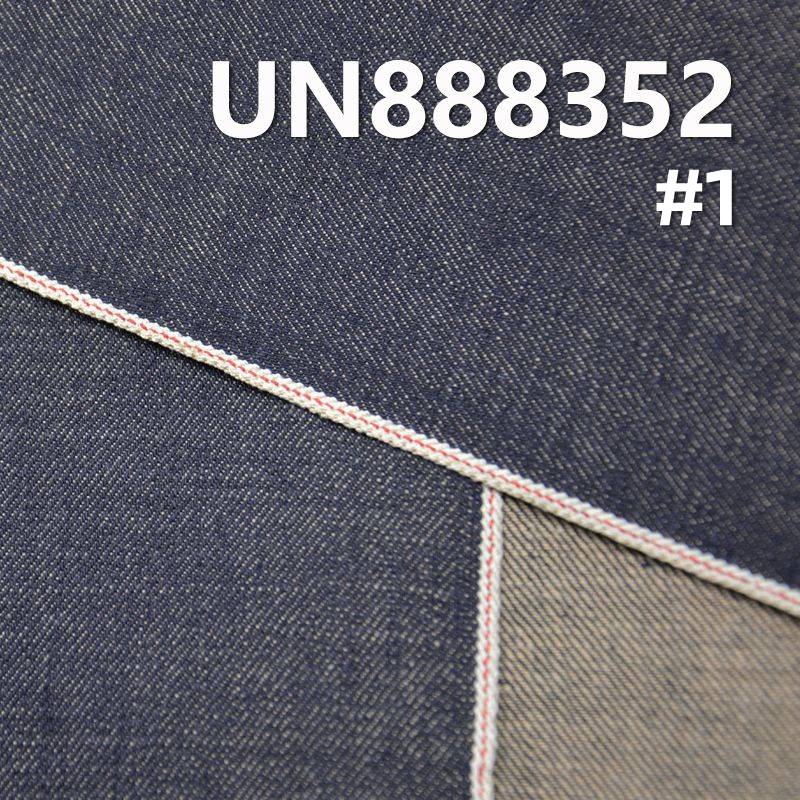 100% Cotton Slub Dyed Selvedge Denim Twill 31/32" 13.5oz  UN888352