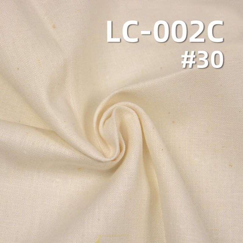 Linen Cotton Plain Weave | 170g/m² Spring-Summer Linen Cotton Fabric | Forest Style | Skirts, Tops, Apparel Fabric