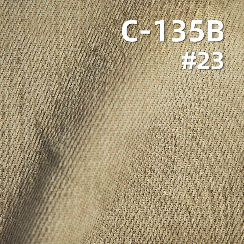 100% Cotton Warp Slub Snowflake Fleece Twill | 320g/m² Thick Dyed Fabric | 3/1 "Z" Twill Cotton for Pants, Skirts, Coats, Hats
