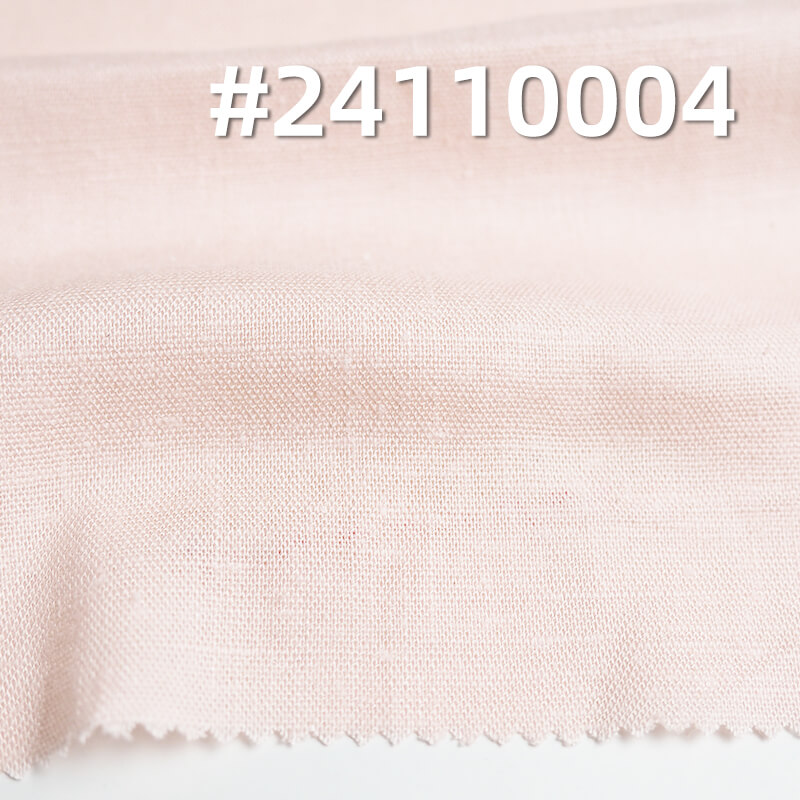 20s Thin Stretch Linen Fabric | 155g/m² Spring/Summer Rayon-Linen Dyeing Fabric | Cotton-Linen Stretch Fabric | Plain Linen Fabric for Hanfu, Skirts & Tops