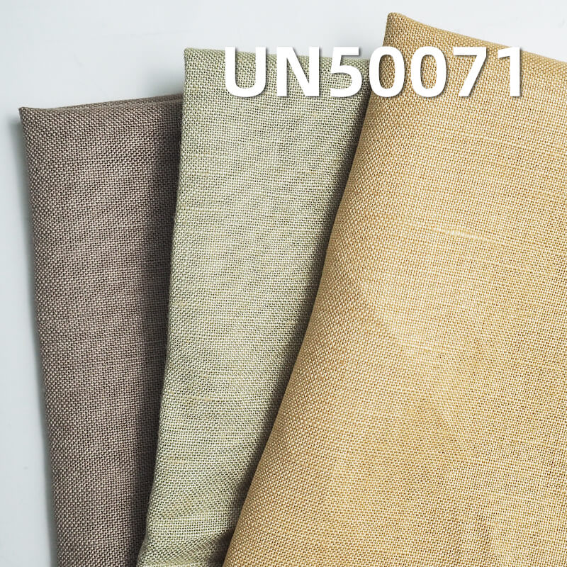 Linen Rayon Dyed Fabric | 185g/m² Woven Linen-Rayon Blend | Solid Color Linen for Hanfu, Skirts, Tops
