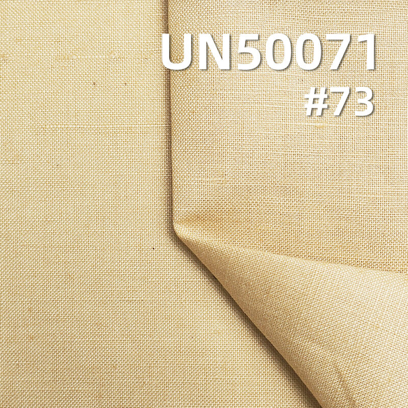 Linen Rayon Dyed Fabric | 185g/m² Woven Linen-Rayon Blend | Solid Color Linen for Hanfu, Skirts, Tops