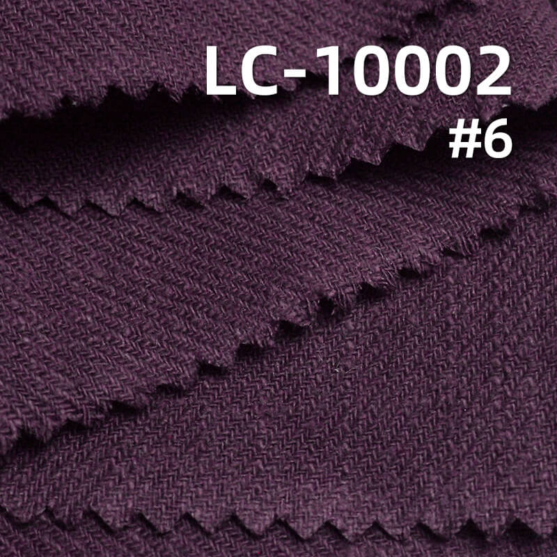 Ramie Cotton Dyed Fabric | 275g/m² Double-Faced Twill Fabric | Vintage Solid Ramie Cotton | Hanfu, Tops, Dress Fabric