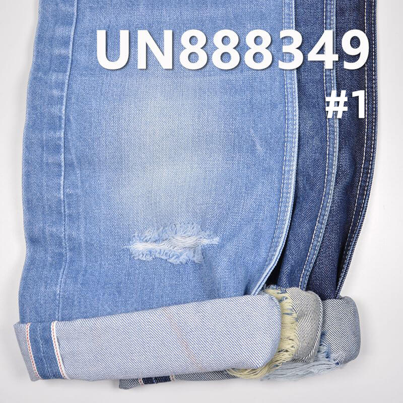 13 oz Slub Cotton “Z” Twill Denim | 100% Cotton Selvedge Fabric | Jeans & Jacket Material