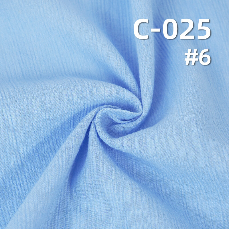 100% Cotton Dyed Fabric | 84g/m² Cotton Crinkle Fabric | Pants Skirts Jackets Fabric