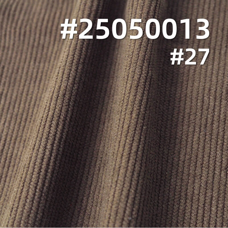 Cotton-Feel Corduroy | 210g/m² Polyester 16-Wale Corduroy | Hat, Pants, Skirt and Outerwear Material