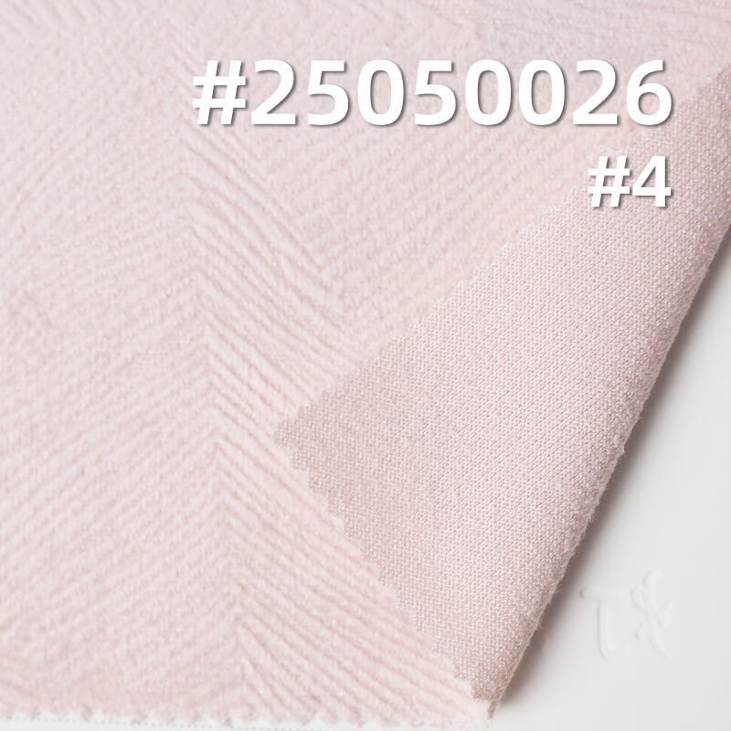3D Random Wrinkle Fleece Fabric | 200g/m² Polyester Warp-Knitted Fleece | Suit, Skirt, and Top Material