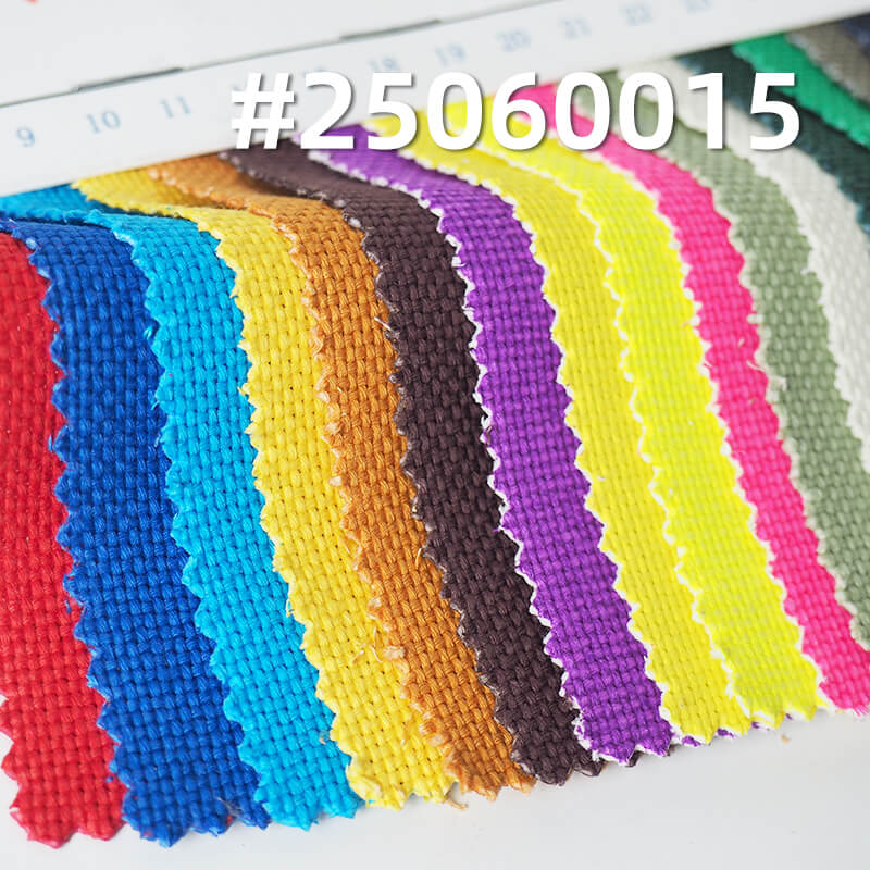 100% Cotton Matting Canvas (550g/m2) | Full Process 10-Ply Plain Dyed Fabric for Bags & Apparel