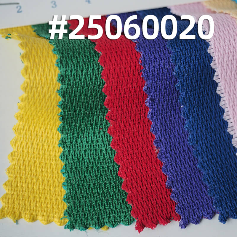 100% Cotton Small V-Weave Canvas (400g/m2) | Pure Cotton Dobby Fabric for Bags, Footwear & Apparel