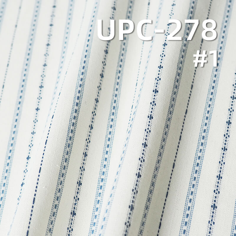 Yarn Dyed Stripe Fabric | 160g/m2 100% Cotton Dobby | Shirting & Dress Fabric