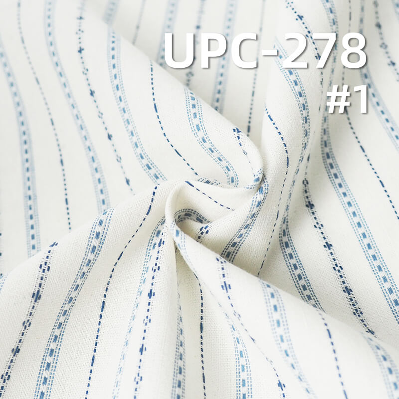 Yarn Dyed Stripe Fabric | 160g/m2 100% Cotton Dobby | Shirting & Dress Fabric