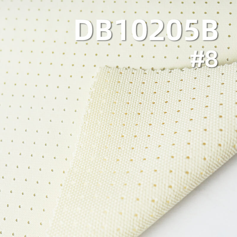 Polyester T800 Outdoor Dyed Fabric | 125g/m² Dobby Like-Pearl Fabric | with Perforations | Waterproof | Anti-Static