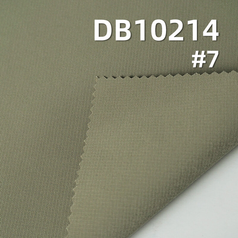 Polyester T8 Ripstop Fabric | 150g/m2 Grid Dyed Fabric | Waterproof | Anti-static | Outdoor & Padded Jacket Fabric