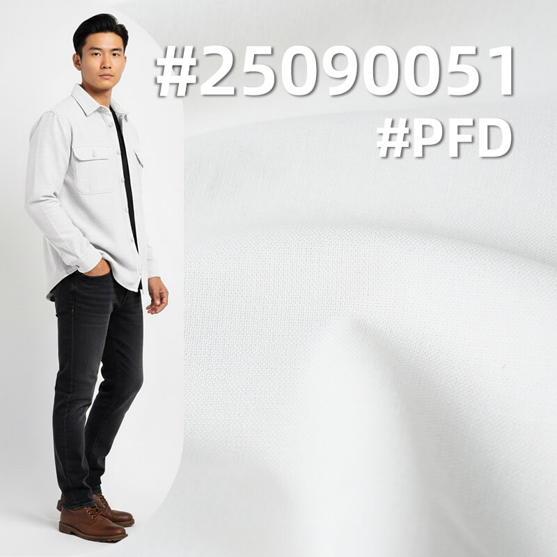 [PFD]100% Cotton Plain Weave Fabric | 210g/m2 Pure Cotton Half-Bleached Plain Cloth | Woven Cotton Fabric