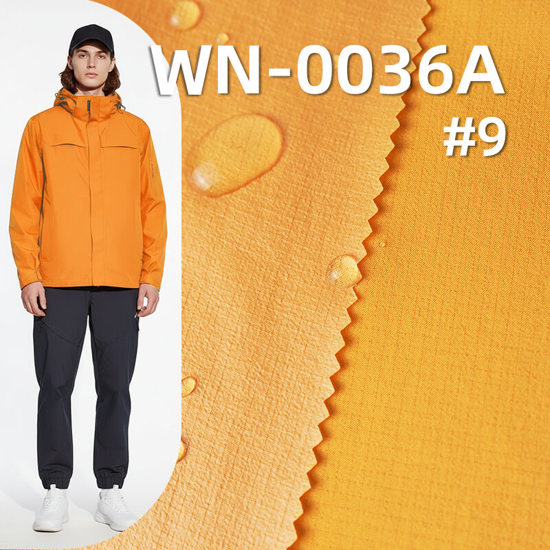 Nylon 66 Ripstop Fabric | 40g/m² Nylon Single Ripstop (0.15cm*0.15cm) | Downproof Film | Waterproof | Outdoor Apparel Fabric