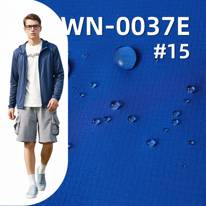 80g/m2 Nylon 66 Double Ripstop(0.15cm*0.15cm) | 3-in-1 Nylon Fish Scale Interlock | Waterproof | Outdoor Wear Fabric