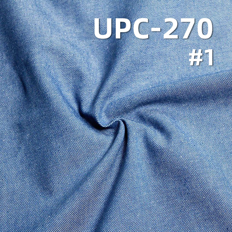 100% Cotton Chambray Fabric | 200 g/m2 Woven Material | For Shirts, Dresses & Trousers