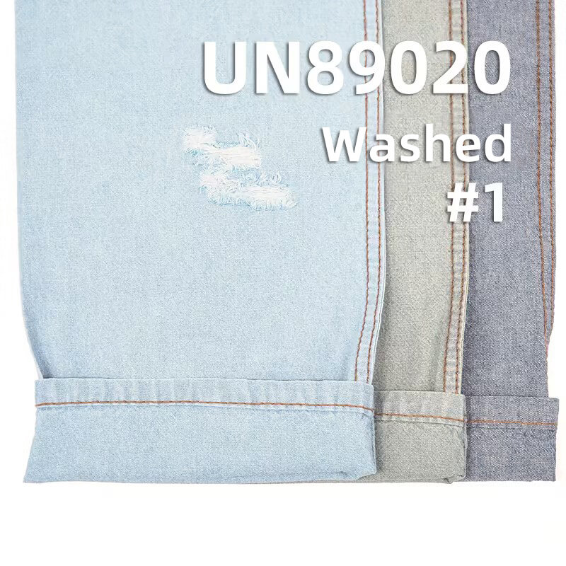 100% Cotton Student Fabric | 6 oz Lightweight Plain Weave Denim | Casual Fabric for Skirts, Pants & Jackets