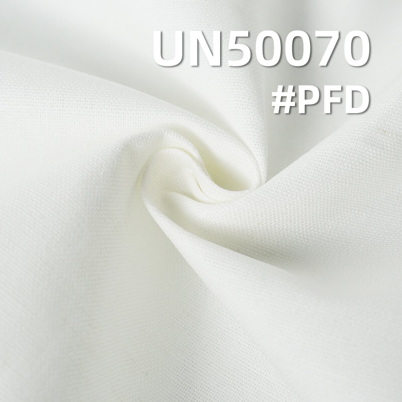 Linen Cotton Dyed Fabric | 175g/m² Cotton Linen Blend Fabric for Pants, Skirts,Jackets
