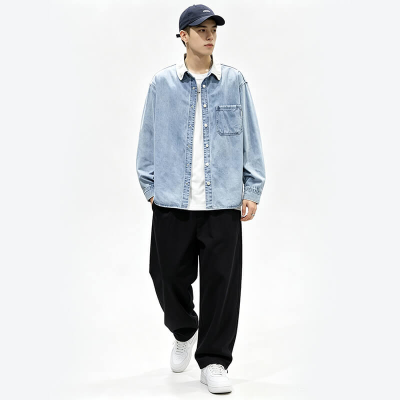 All Cotton Slub Denim | 9oz Twill Denim Fabric | Spring/Summer Denim Shirt Denim Skirt Fabric