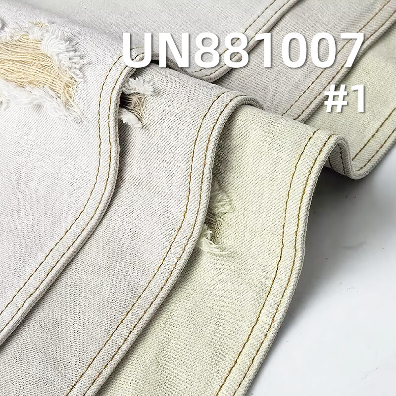 10.5 oz 100% Cotton Yarn-Dyed Denim | Raw Color Pure Denim | Jeans, Skirts, Jackets