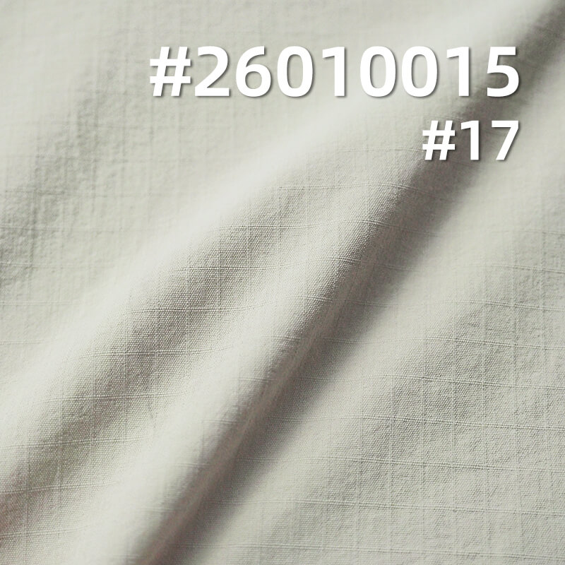 Matte Double-Grid Fabric | 150g/m2 Nylon Spandex Ripstop Dyed Fabric | Waterproof | Instant Cool-Touch | Fabric for Outdoor Jackets & Windbreakers