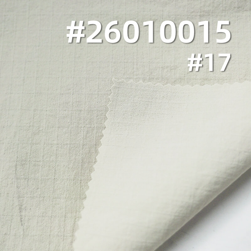 Matte Double-Grid Fabric | 150g/m2 Nylon Spandex Ripstop Dyed Fabric | Waterproof | Instant Cool-Touch | Fabric for Outdoor Jackets & Windbreakers