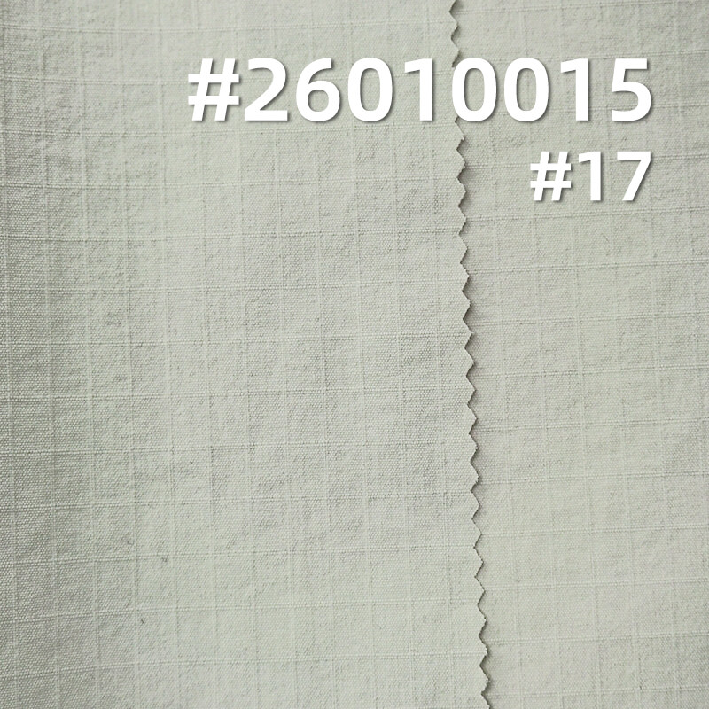 Matte Double-Grid Fabric | 150g/m2 Nylon Spandex Ripstop Dyed Fabric | Waterproof | Instant Cool-Touch | Fabric for Outdoor Jackets & Windbreakers