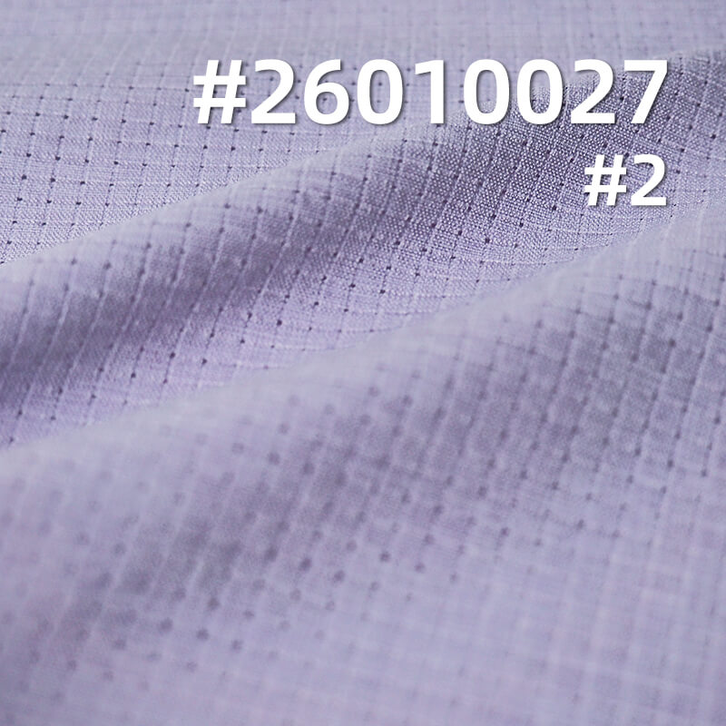 Mesh Grid Dyed Fabric|155g/m2 Polyester Stretch Grid Fabric|Pants Casualwear Outdoor Sports Fabric