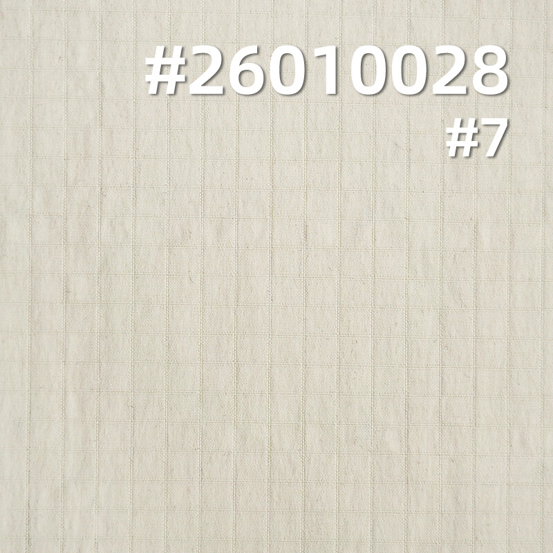 Double-Line Grid Dyed Fabric|150g/m2 Nylon Stretch Fabric|Lightweight Outerwear Trench Coat Casual Trousers Fabric