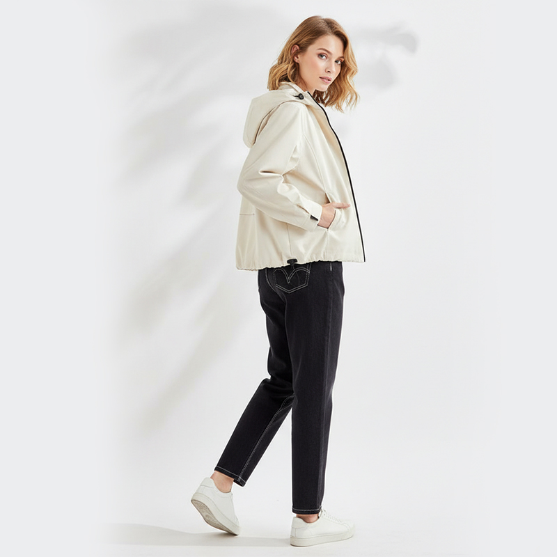 Double-Line Grid Dyed Fabric|150g/m2 Nylon Stretch Fabric|Lightweight Outerwear Trench Coat Casual Trousers Fabric