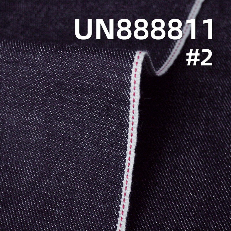 100% Cotton Warp & Weft Slub Selvedge Denim|11.5oz Twill Denim|Jeans Skirt & Jacket Fabric