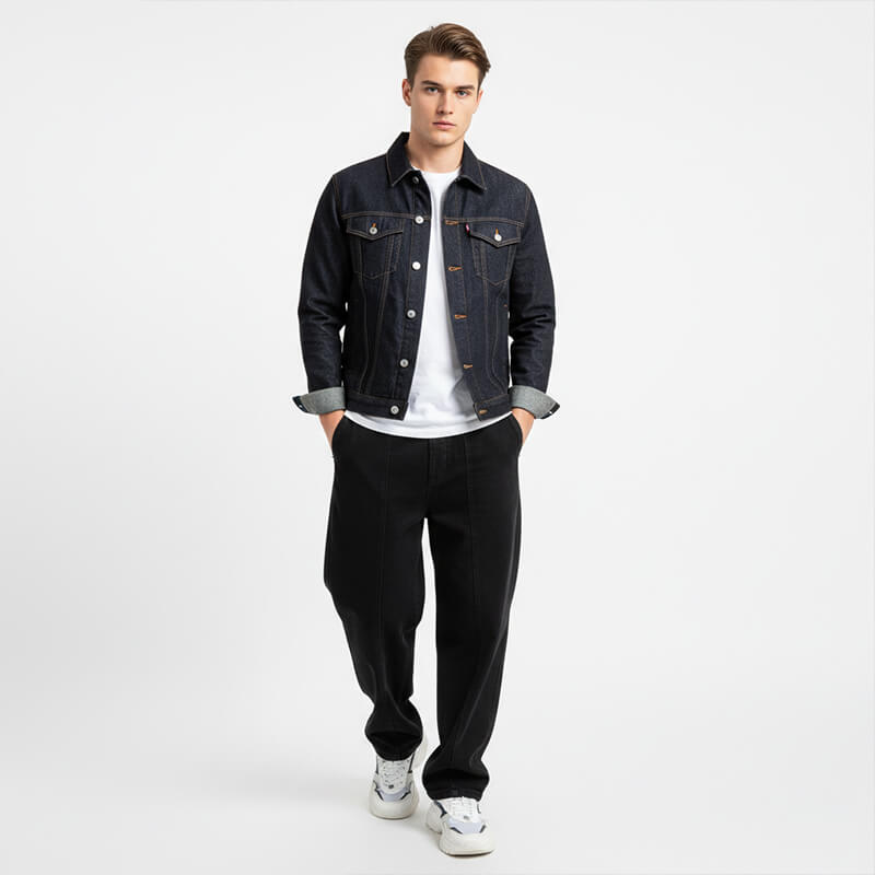100% Cotton Warp Slub Selvedge Greige Denim|18oz Dyed-Weft Heavyweight Twill Denim|Denim Bag Jeans & Jacket Fabric