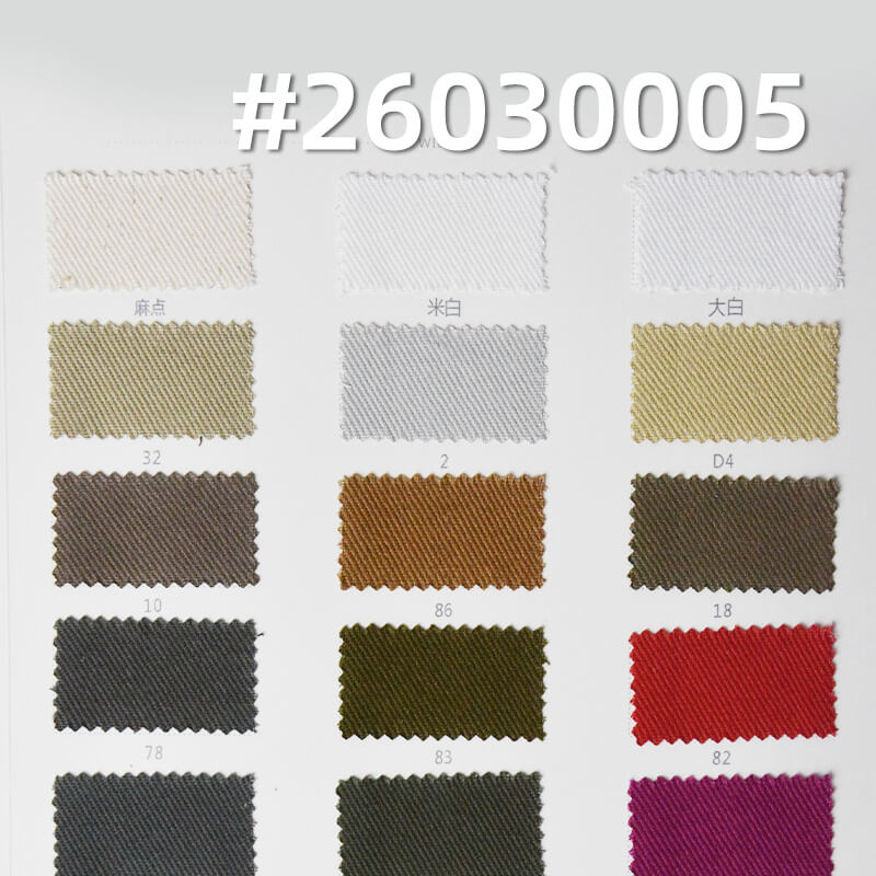 100% Cotton 10*10 Twill Drill|280g/m2 Sand-Washed Dyed Fabric|Workwear Jacket & Pants Fabric