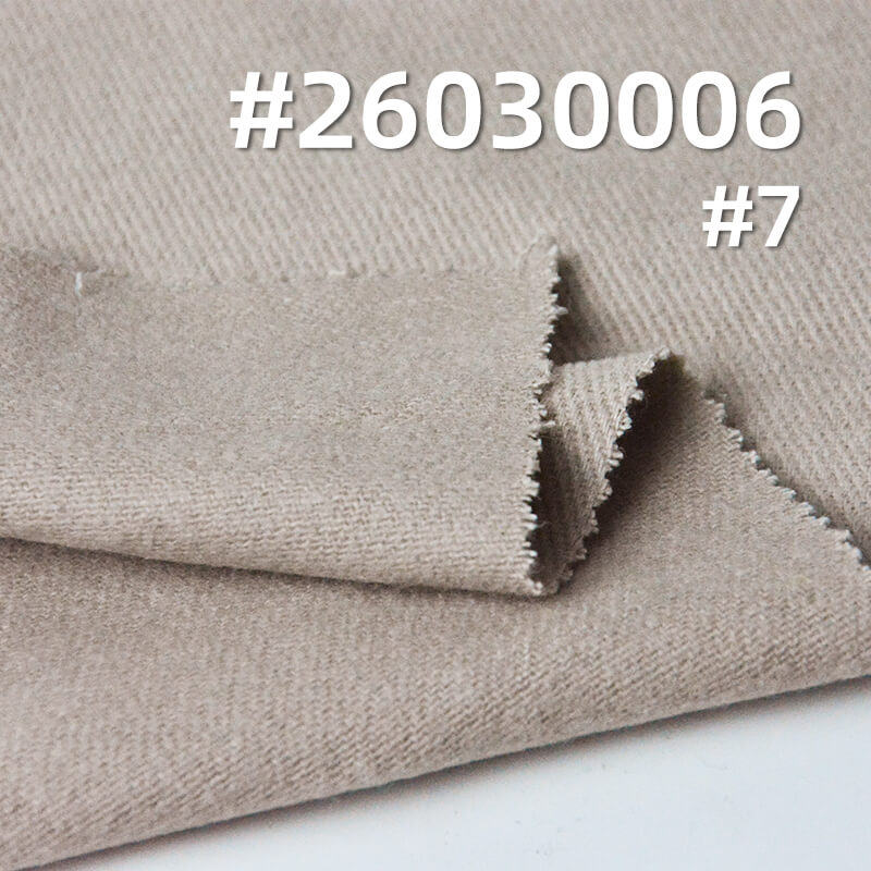 100% Cotton 10*10 Twill Drill|280g/m2 Snowflake-Effect Brushed-Back Dyed Fabric|Workwear Jacket & Pants Fabric