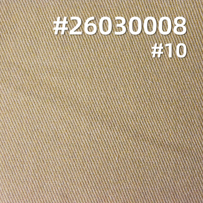310g/m2 Cotton Stretch Dyed Fabric|10*10 Combed Twill Peached & Brushed-Back Fabric|Jacket & Workwear Pants Fabric