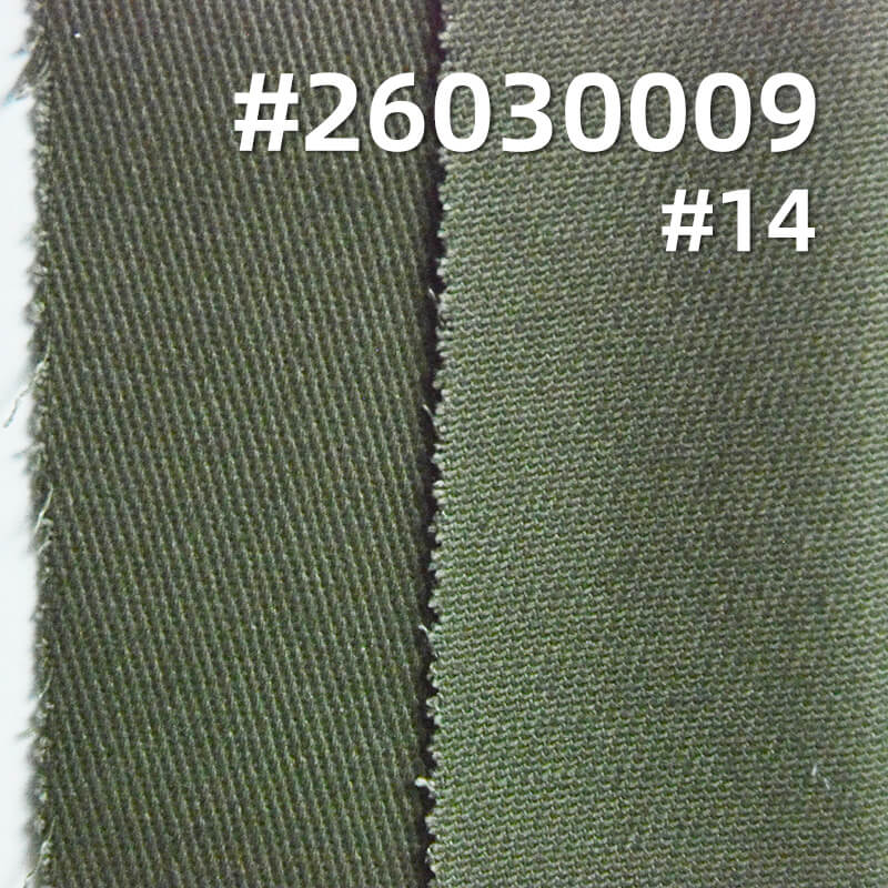 Cotton Stretch Dyed Fabric 310g/m2|10*10 Combed Twill Peached Fabric|Workwear Jacket Pants & Skirt Fabric
