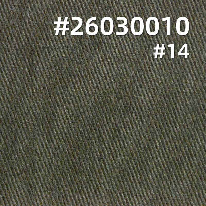 310g/m2 Cotton Stretch Dyed Fabric|10*10 Combed Twill Snowflake-Effect Napped Fabric|Workwear Jacket Pants & Skirt Fabric