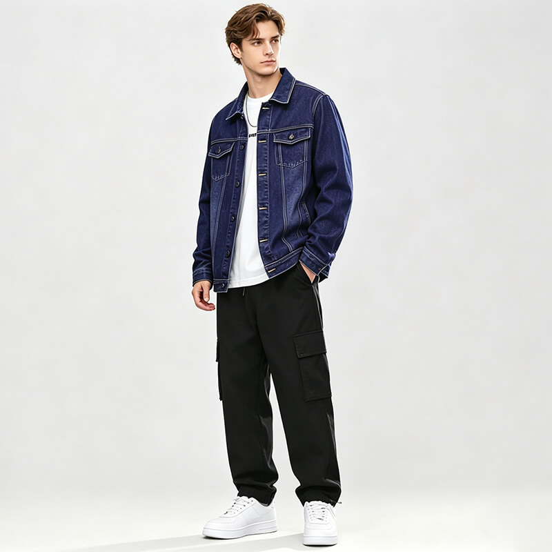 100% Cotton Heavyweight Selvedge Denim | 18.2 oz Slub Twill Denim | Fabric for Denim Jackets, Jeans & Bags
