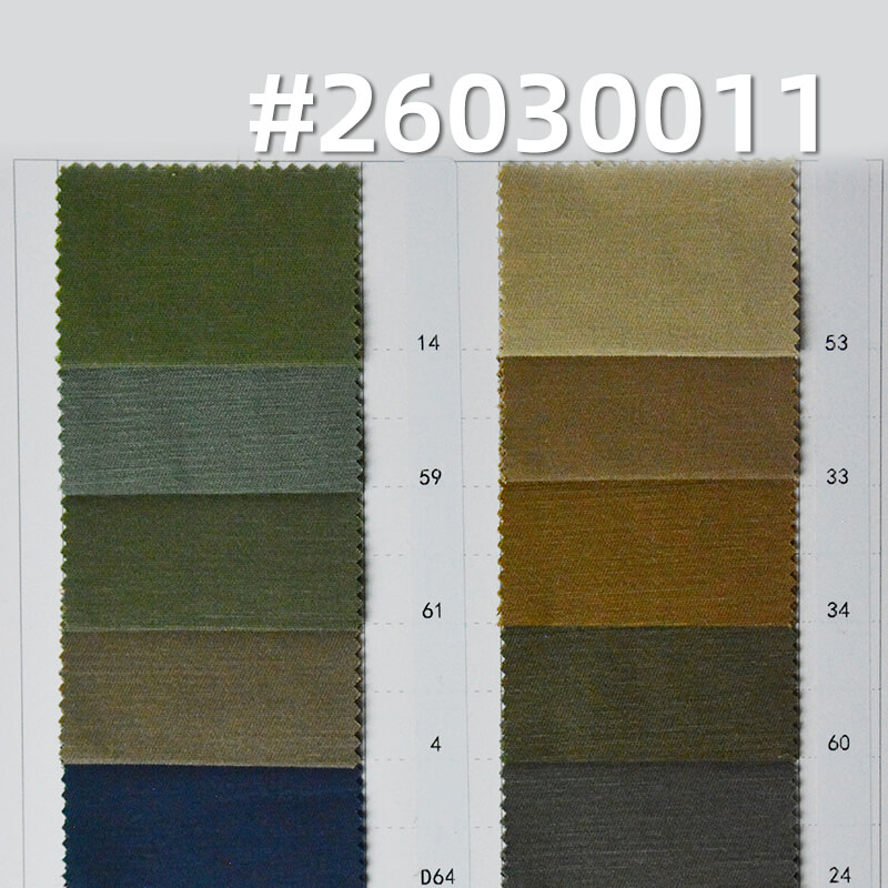 100% Cotton Combed Dyed Fabric|265g/m2 Twill Fabric|Reverse Side as Face|Workwear Jacket Pants & Skirt Fabric