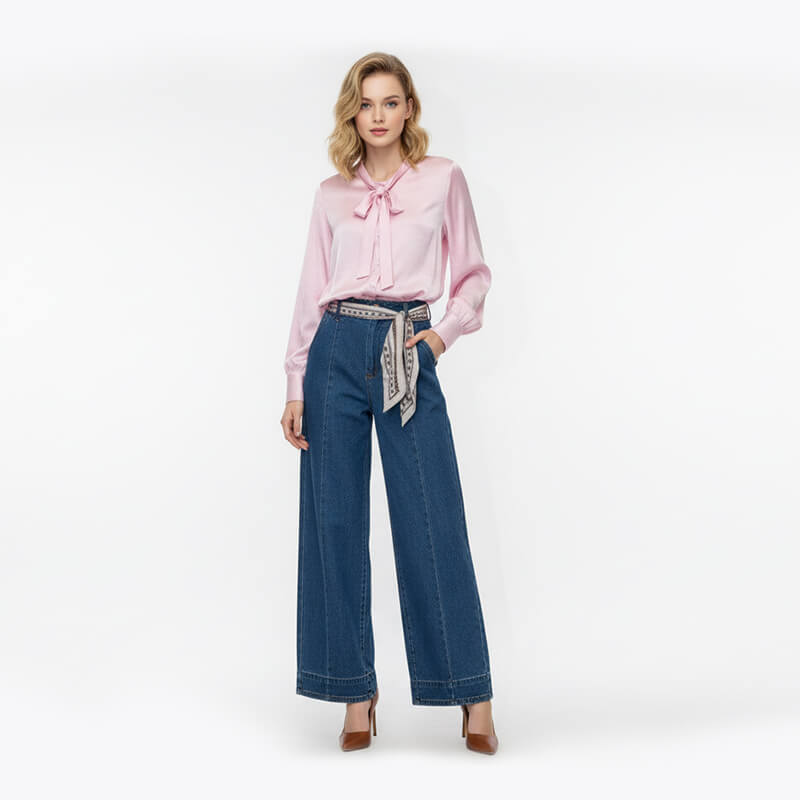 50D Polyester Stretch Satin|95g/m2 Lightweight Satin Fabric|Shirt Top Pajama & Skirt Fabric