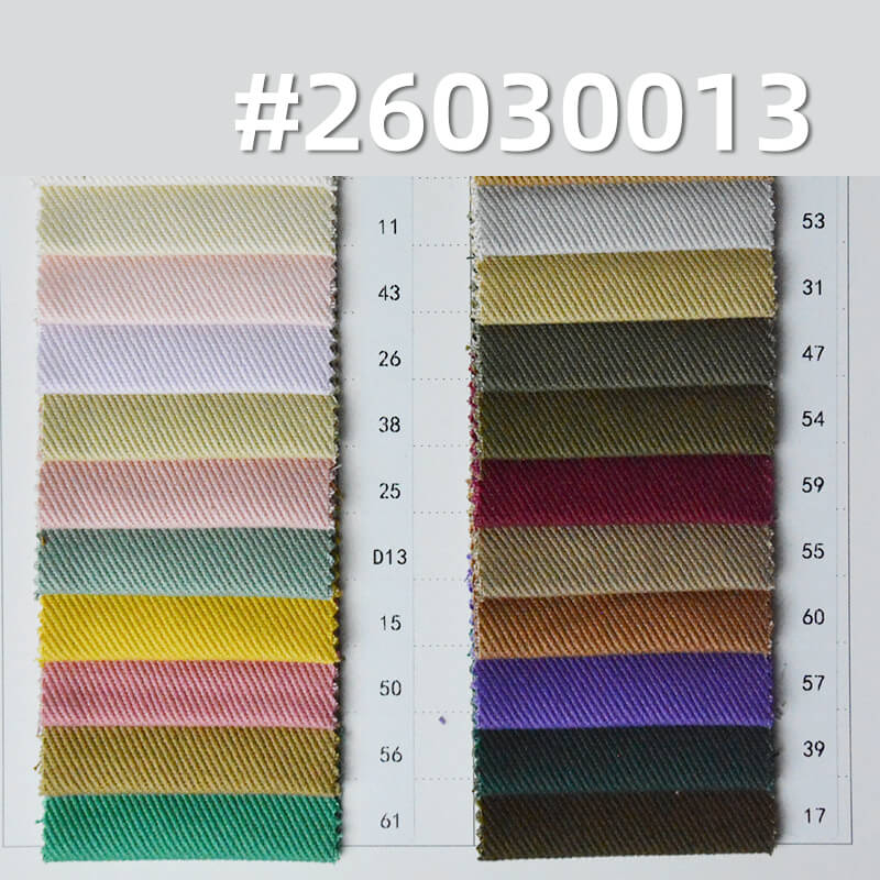 100% Cotton Combed 7*7 Twill Fabric|370g/m2 Extra-Heavy Sand-Washed Cotton Fabric|Bag Workwear Jacket & Pants Fabric