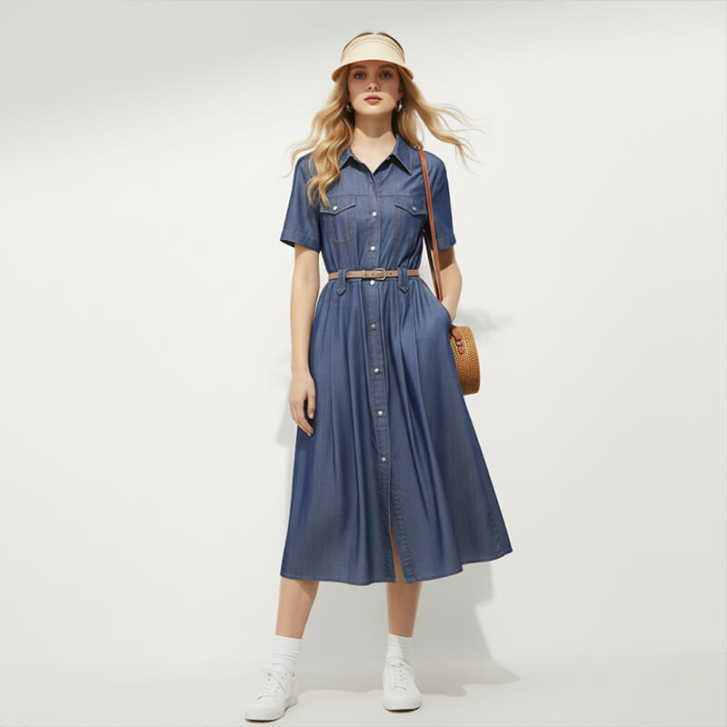 100% Lyocell Denim|6oz Twill Denim|Denim Shirt & Skirt Fabric