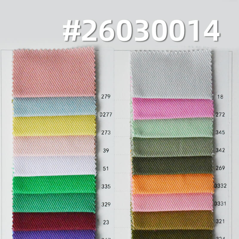 100% Cotton Heavyweight Twill Fabric|360g/m2 Brushed-Back Dyed Fabric|Workwear Jacket & Pants Fabric