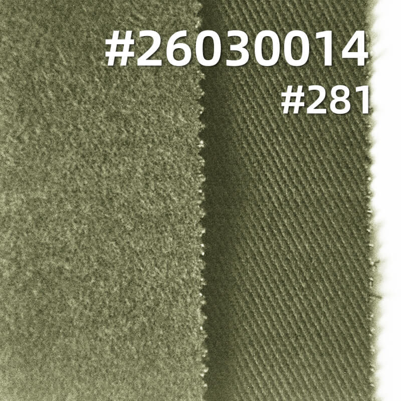 100% Cotton Heavyweight Twill Fabric|360g/m2 Brushed-Back Dyed Fabric|Workwear Jacket & Pants Fabric