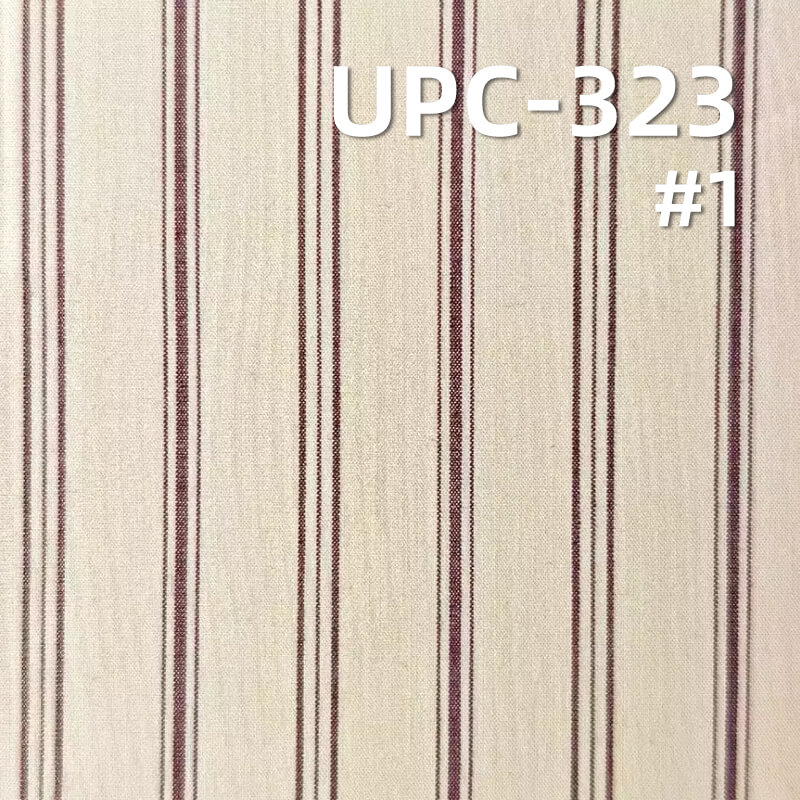 All-Cotton Yarn-Dyed Stripe Fabric | 110g/m2 Striped Plain Fabric | Fabric for Shirts & Dresses