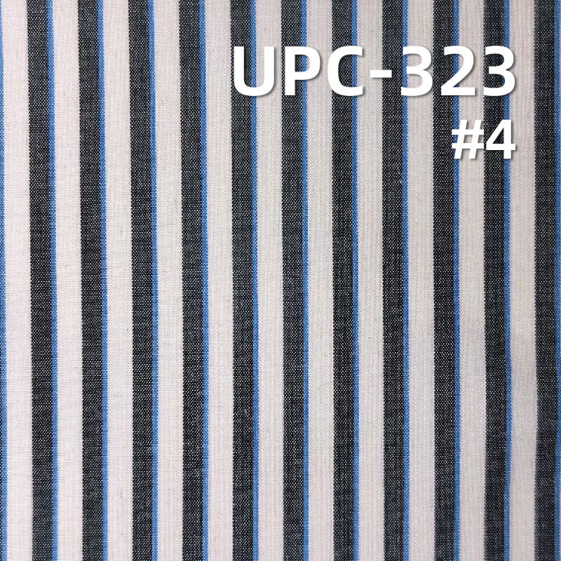 All-Cotton Yarn-Dyed Stripe Fabric | 110g/m2 Striped Plain Fabric | Fabric for Shirts & Dresses